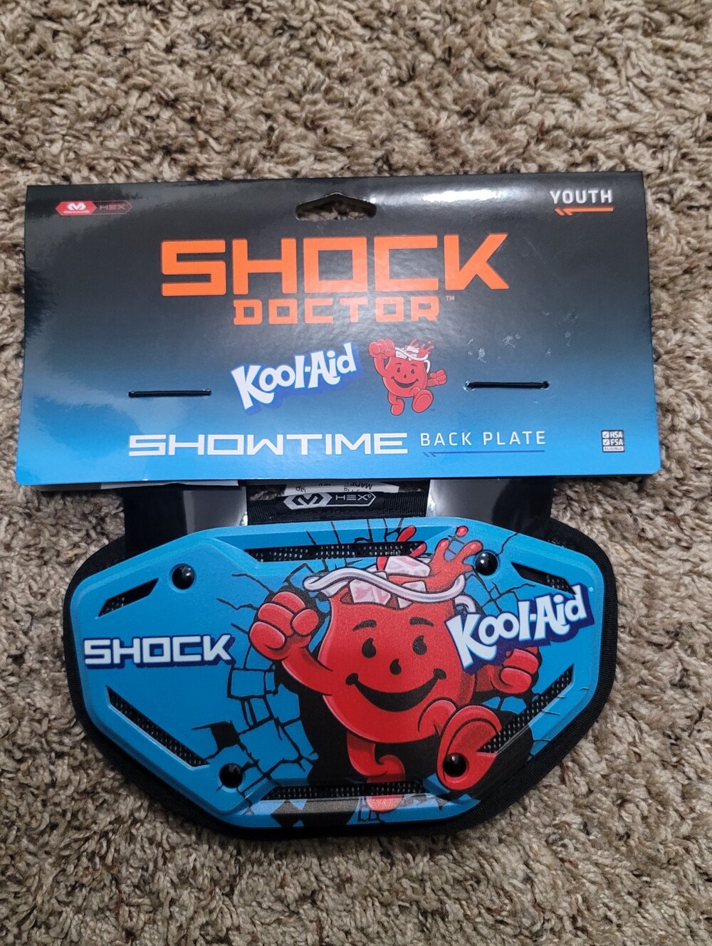 Shock Doctor Kool-Aid Backplate Youth Size